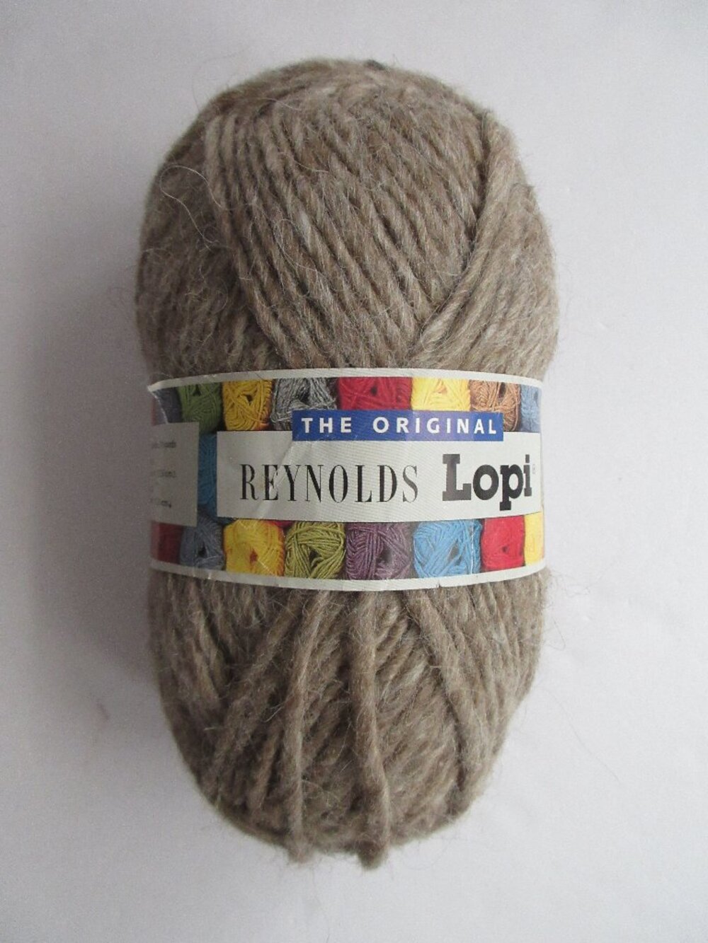 Reynolds Lopi 100% Virgin Wool Yarn Made in Iceland Light Brown 0085 One Skein
